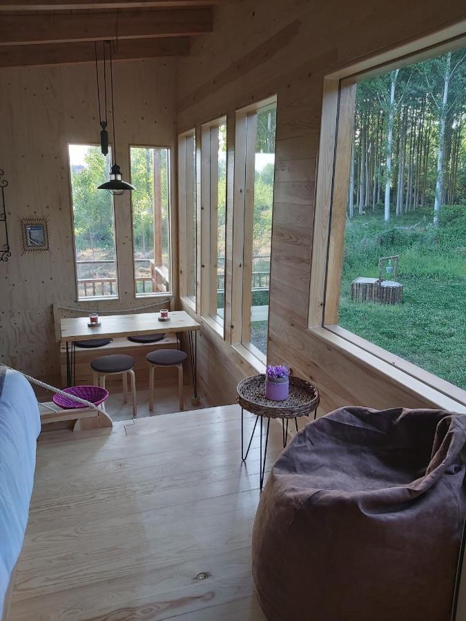 Bonita Cabana De Los Arboles En La Rioja , Durmiendo Entre Arboles Anguciana Dış mekan fotoğraf